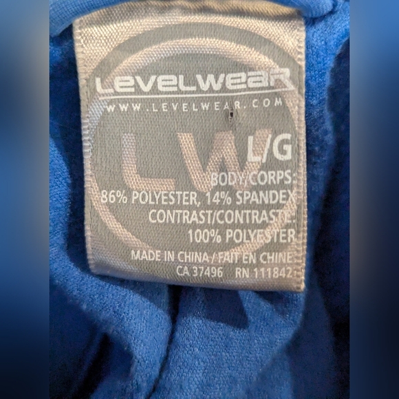 Oilers Womens Blue Long Sleeve Track Jacket Size L NWOT - Picture 12 of 14